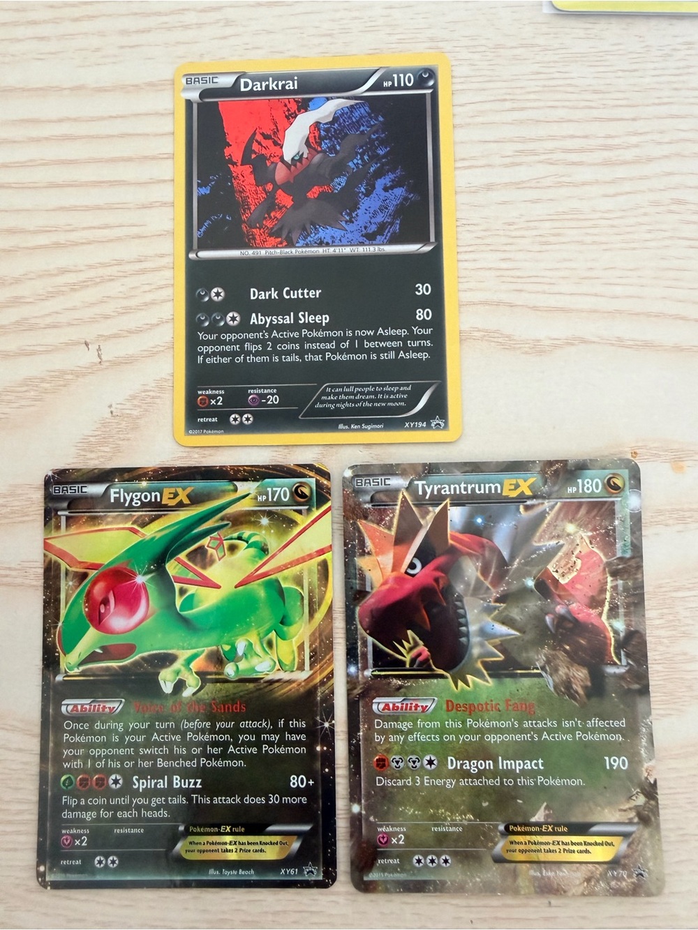 Pokémon XY Black Star Promo Lot